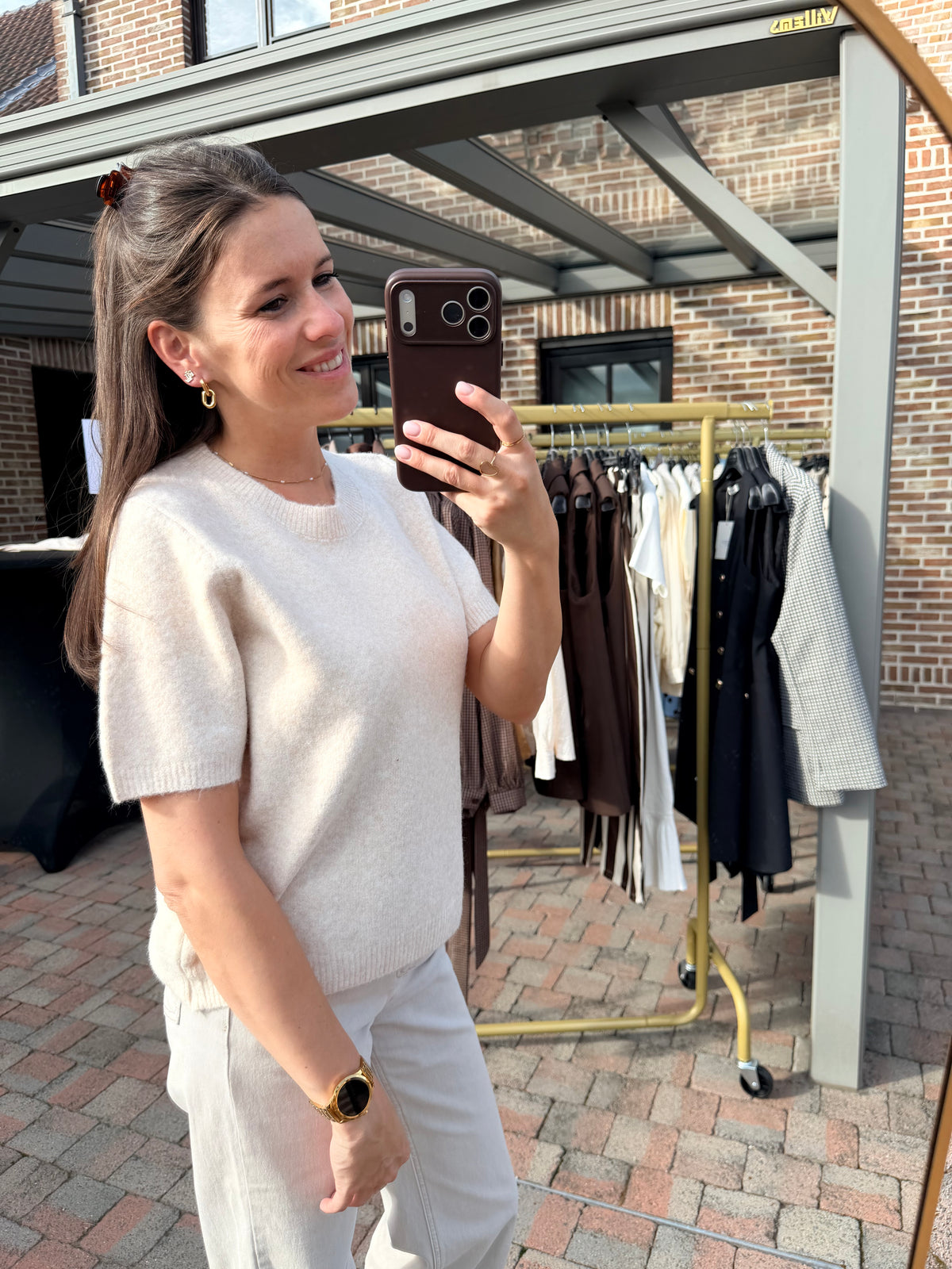 Céliane | beige cardigan