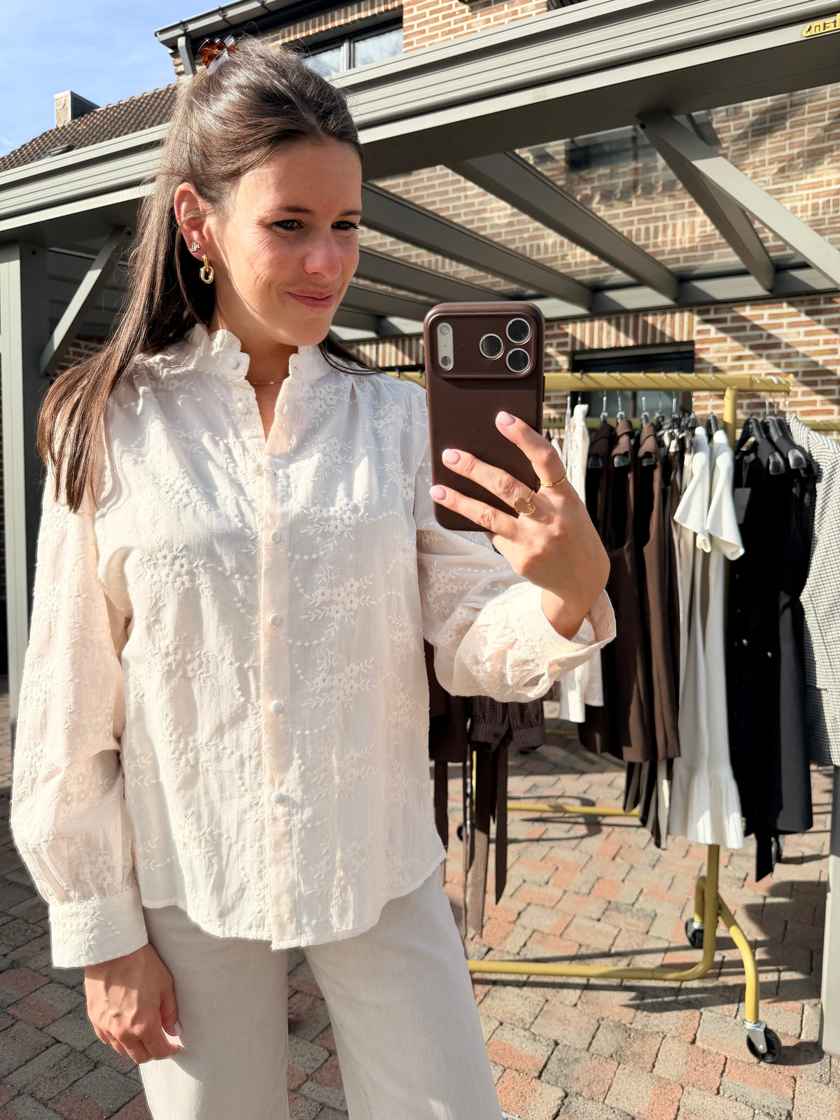 Caléa | ecru shirt