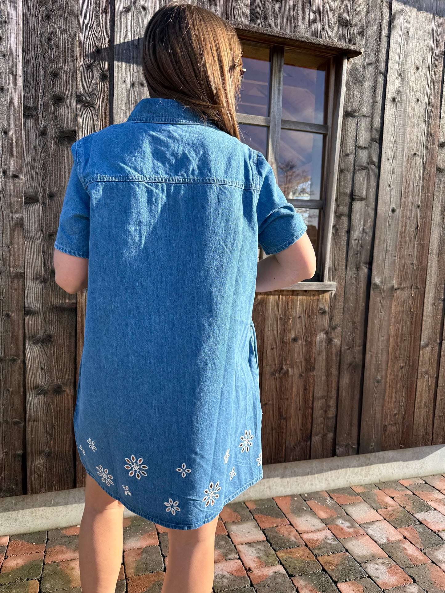 Camille | denim dress