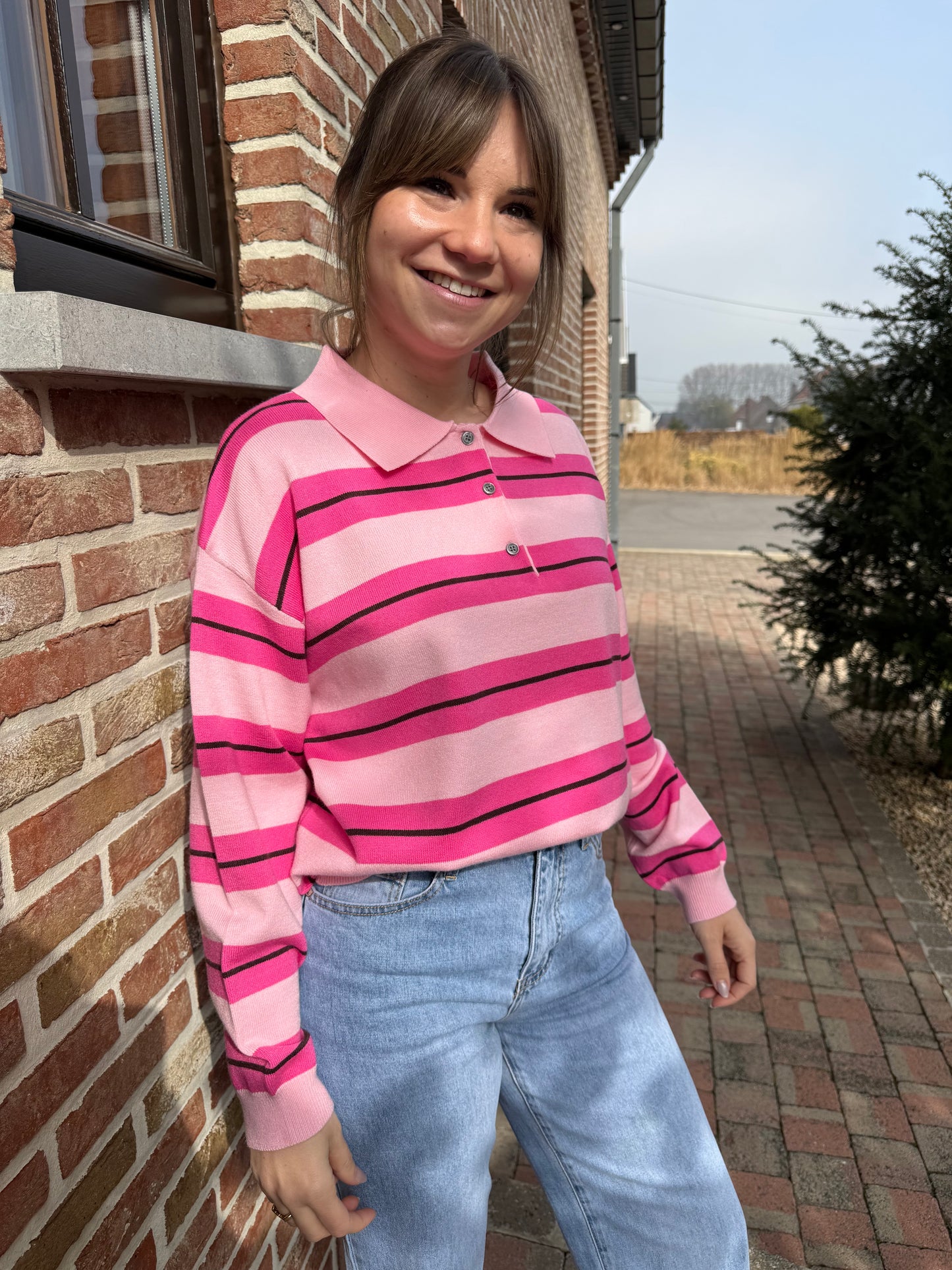 Sanne | striped sweater