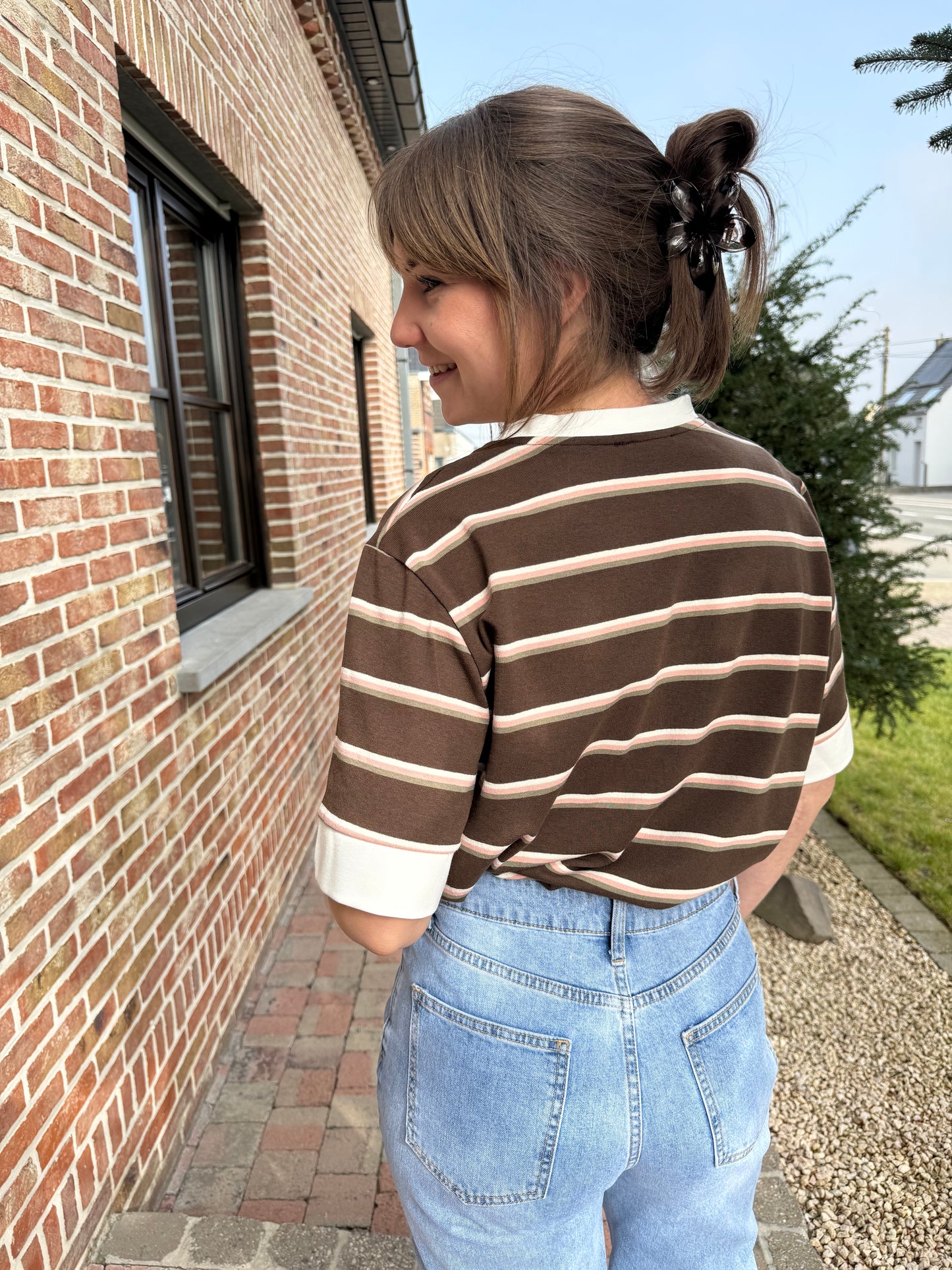 Alessia | striped shirt
