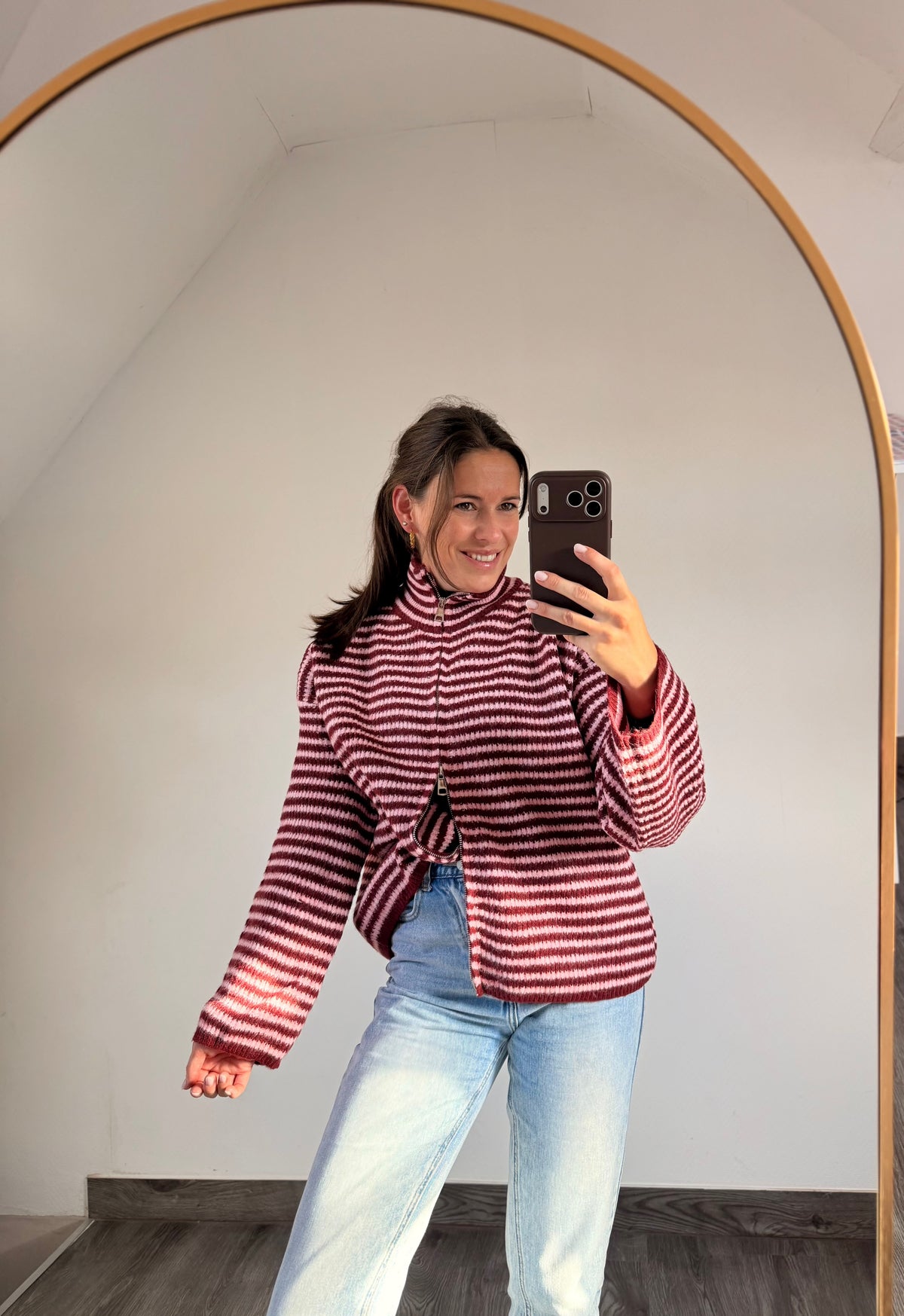 Nora | bordeaux sweater