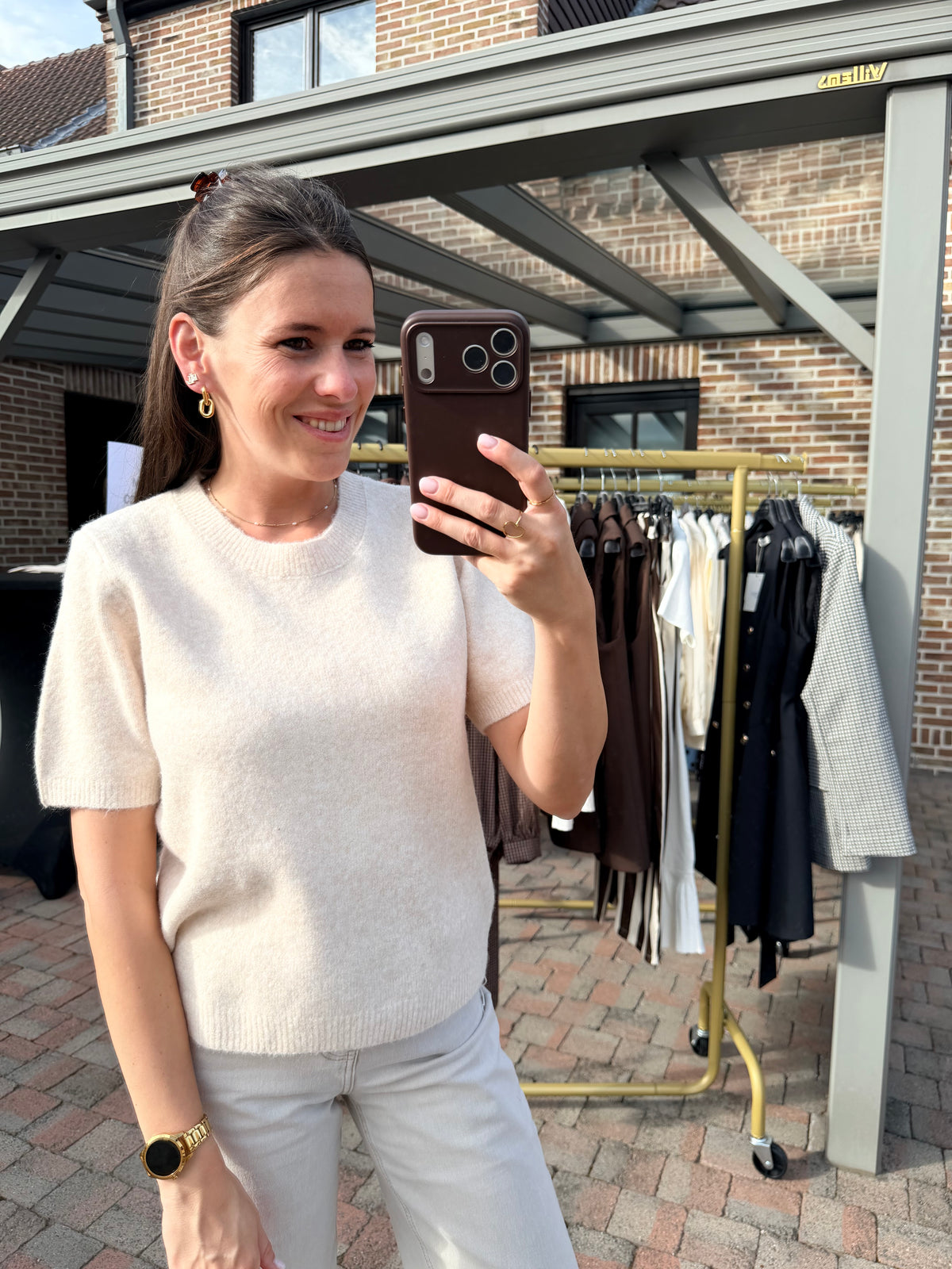 Céliane | beige cardigan