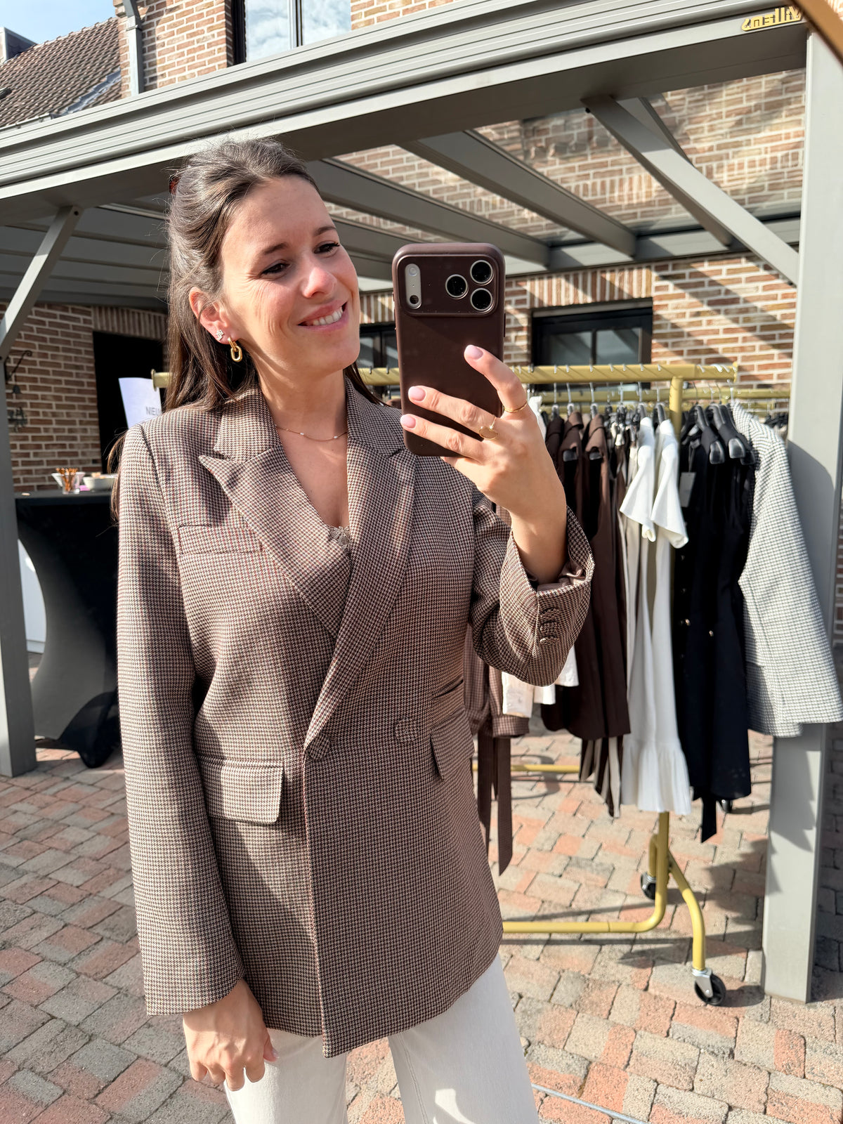 Alix | brown blazer