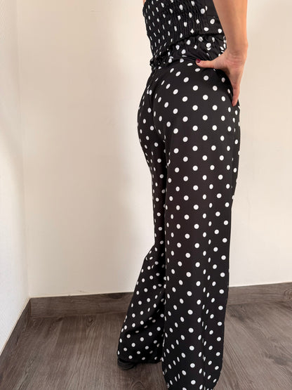 Naëlle | black polka dots set
