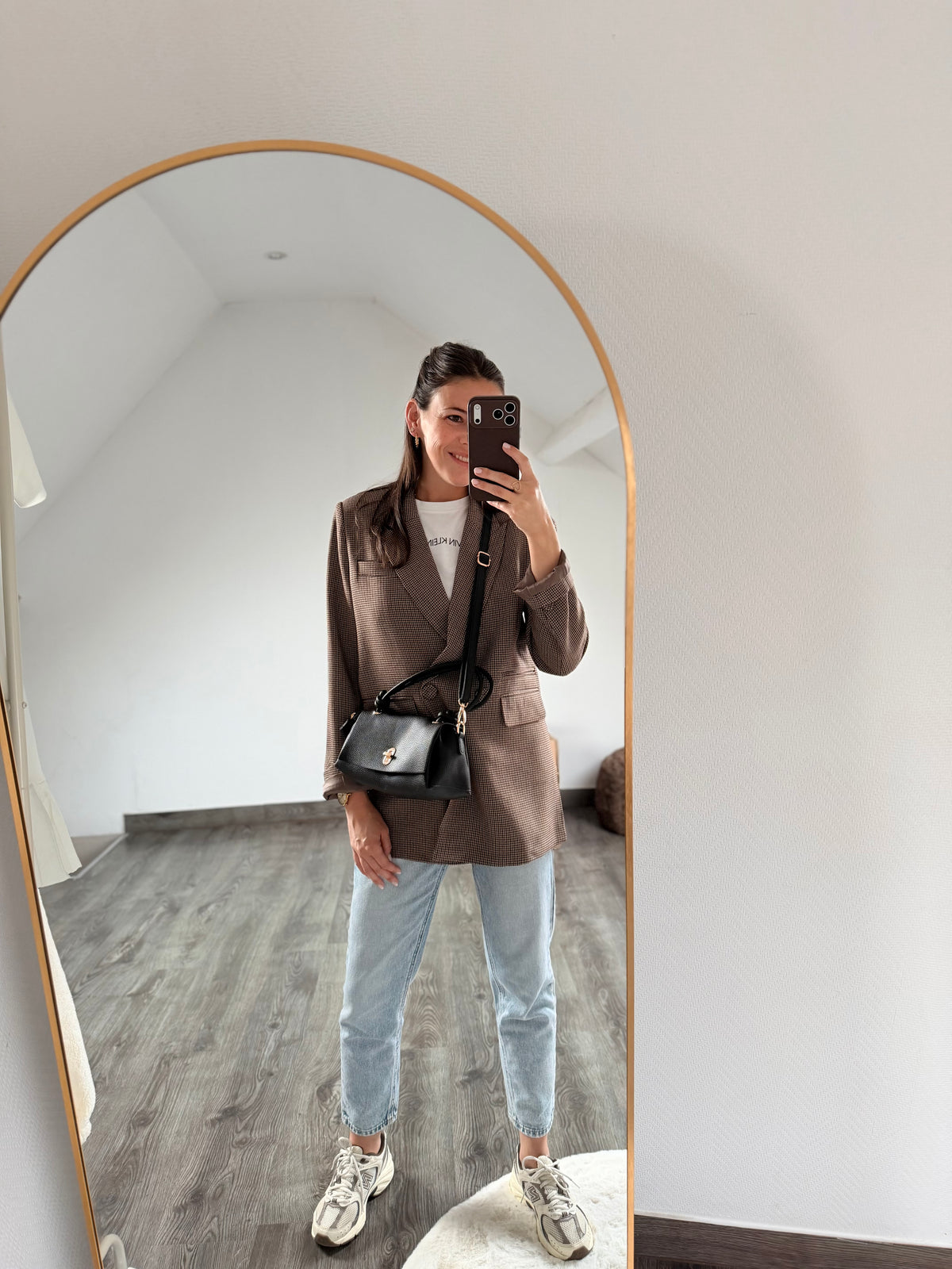 Alix | brown blazer