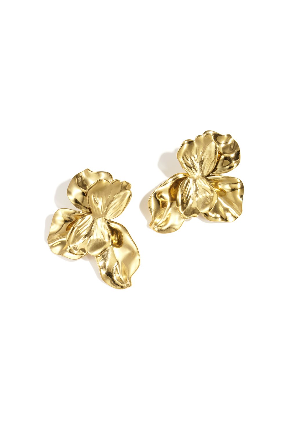 Glow | gold earrings