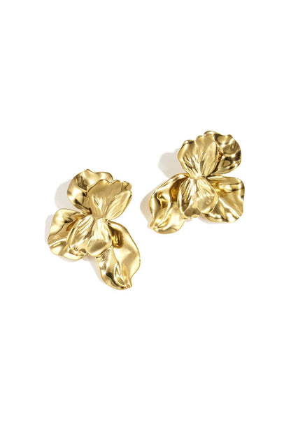 Glow | gold earrings