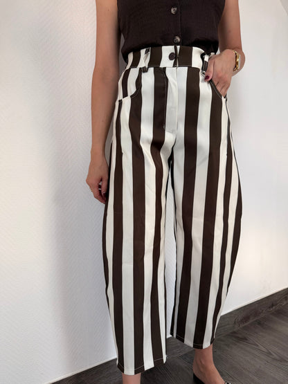 Noralie | striped pantalon