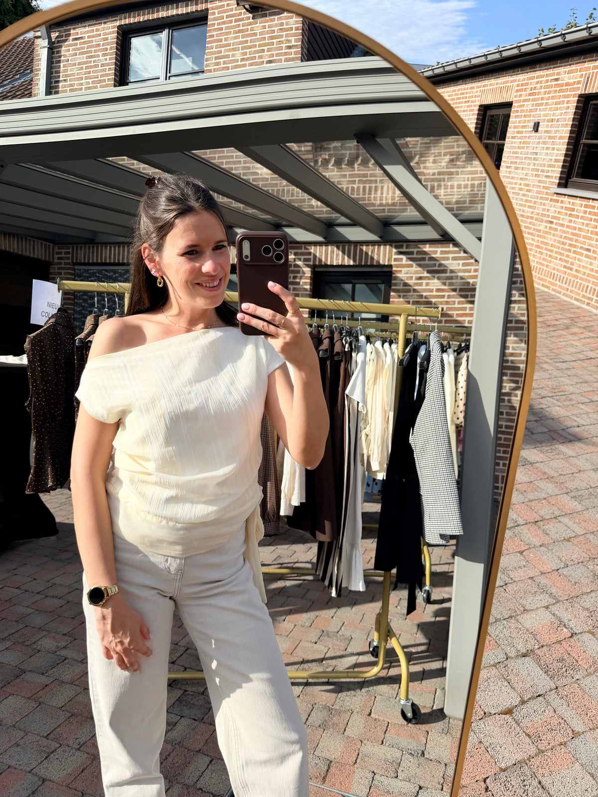 Selora | beige top