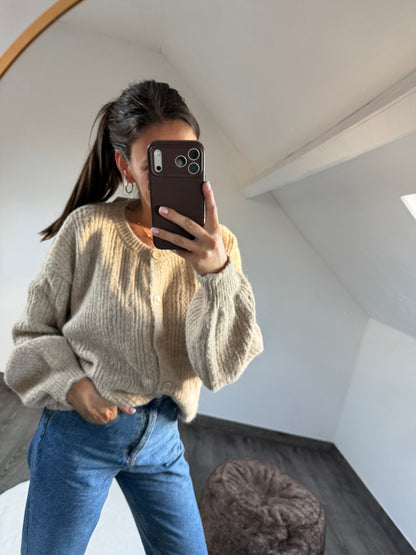 Vesper | taupe sweater