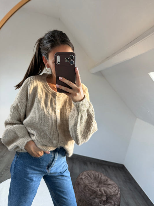 Vesper | taupe sweater