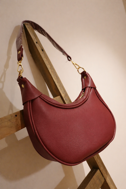 Aveline | burgundy handbag