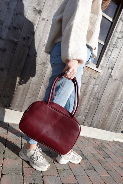 Rosalie | burgundy handbag