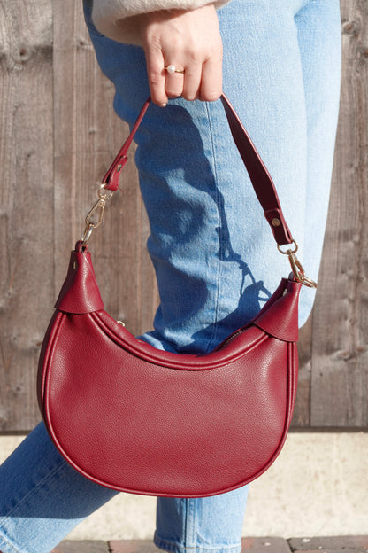 Aveline | burgundy handbag