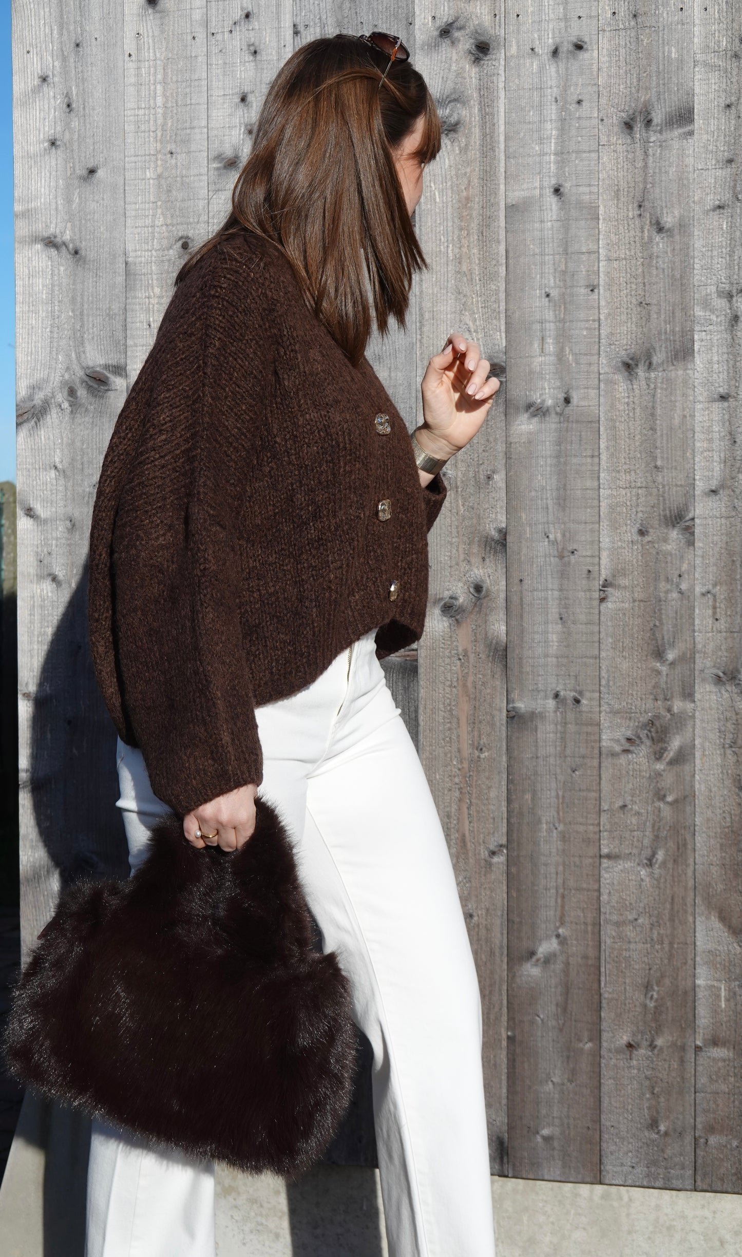 Teddy | fluffy handbag