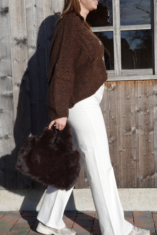 Teddy | fluffy handbag