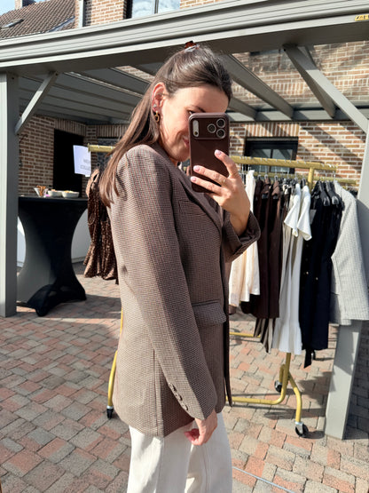 Alix | brown blazer