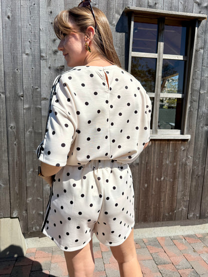 Mirella | polka dot set