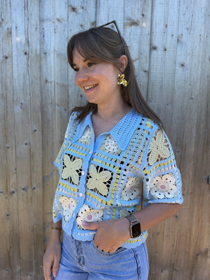 Fleur | crochet cardigan