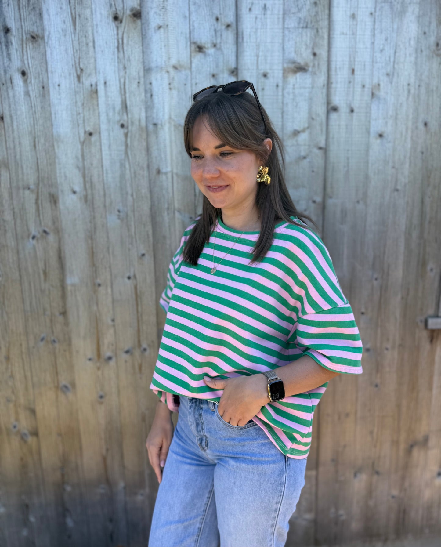 Marlene | green shirt