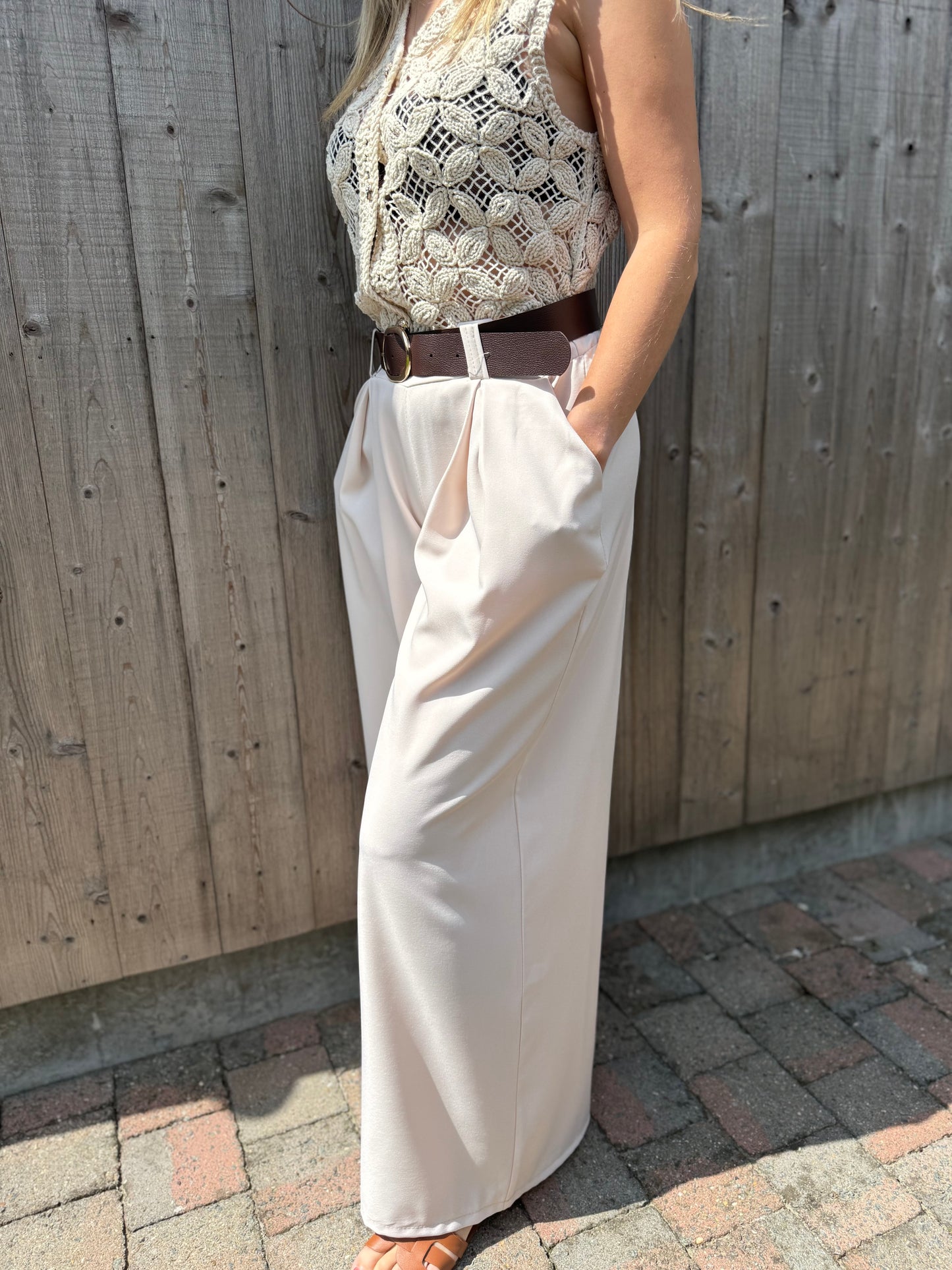 Margot | beige pantalon