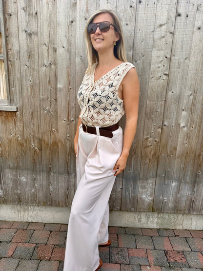 Margot | beige pantalon