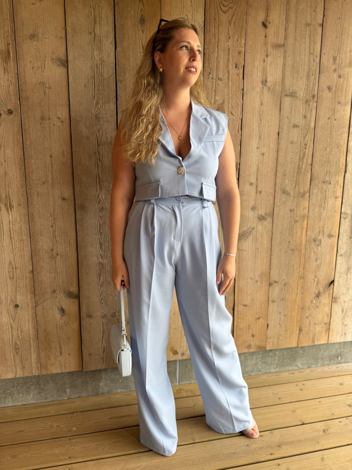 Rosy | blue suit set
