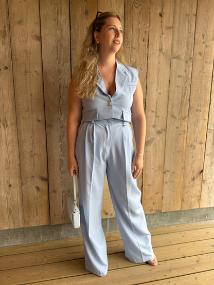 Rosy | blue suit set