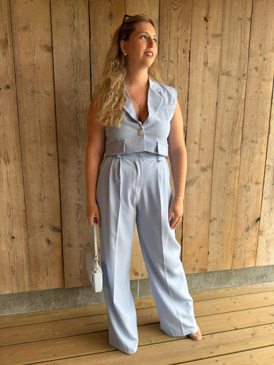Rosy | blue suit set