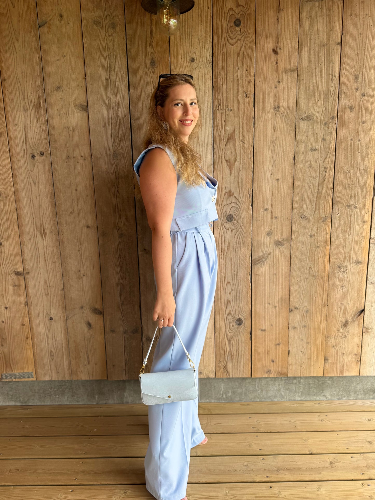 Rosy | blue suit set