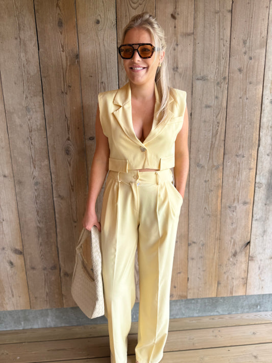 Rosy | yellow suit set