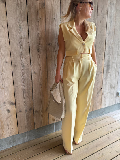 Rosy | yellow suit set