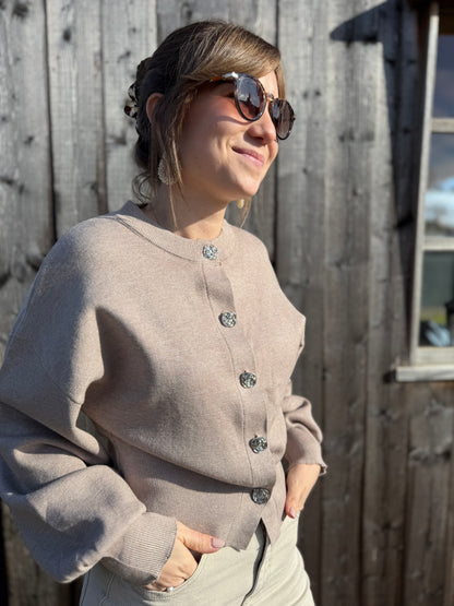 Lou | knitted cardigan