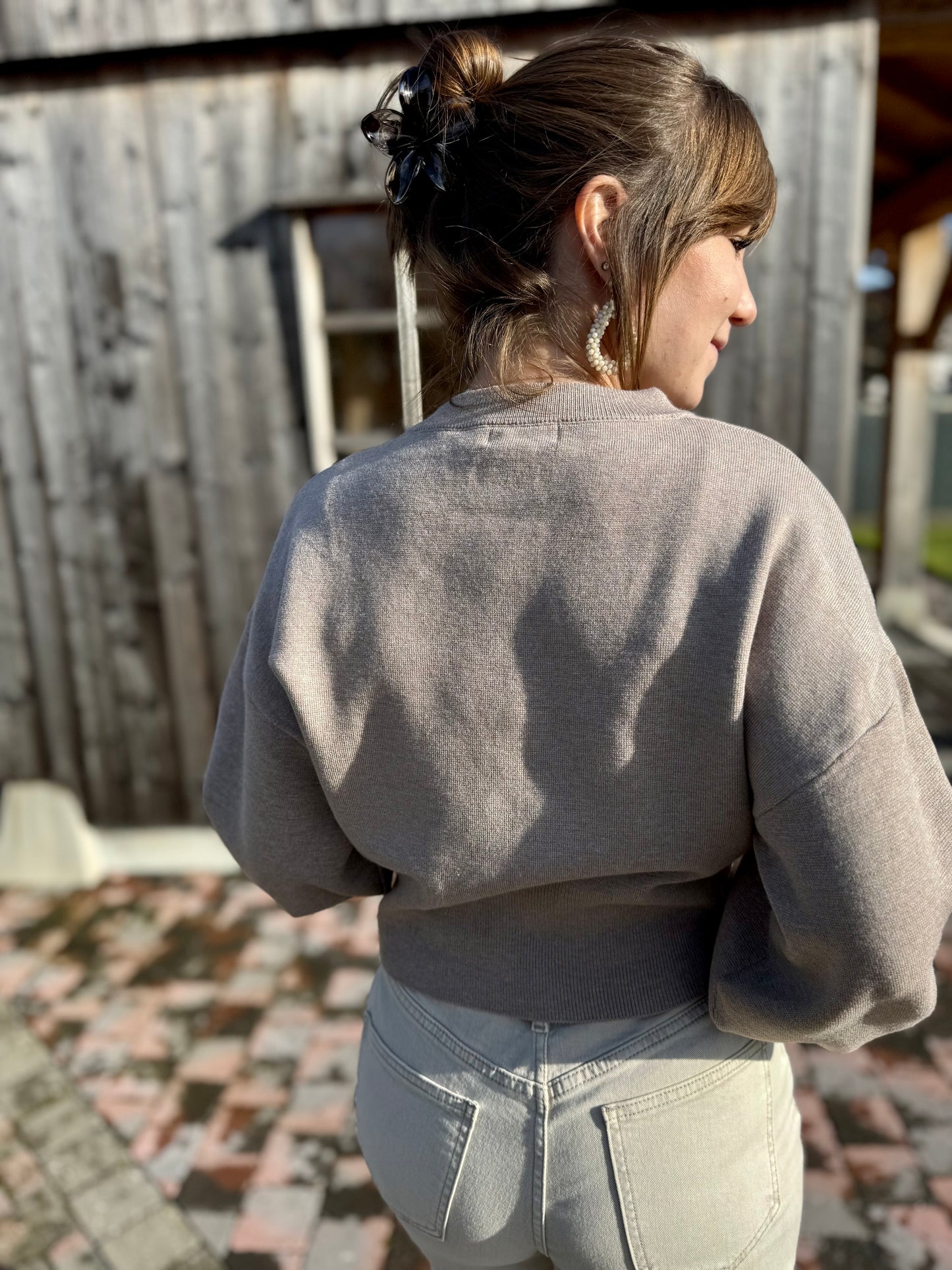 Lou | knitted cardigan