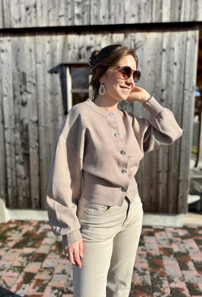Lou | knitted cardigan