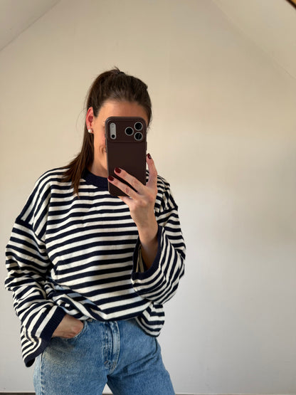 Maille | blue striped sweater