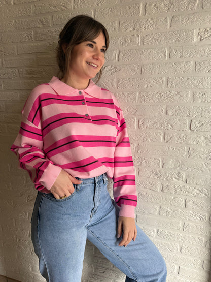 Sanne | striped sweater