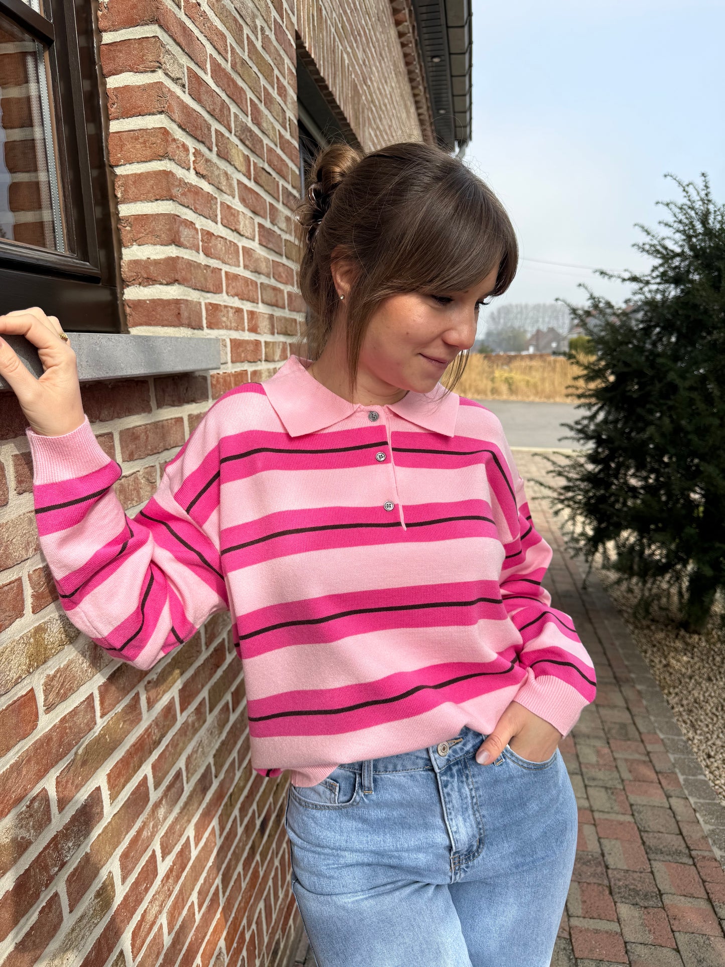 Sanne | striped sweater