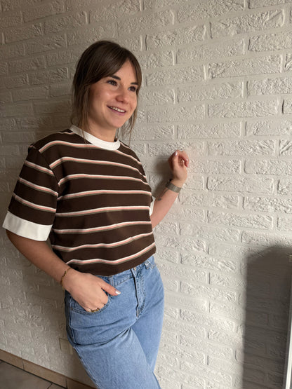 Alessia | striped shirt