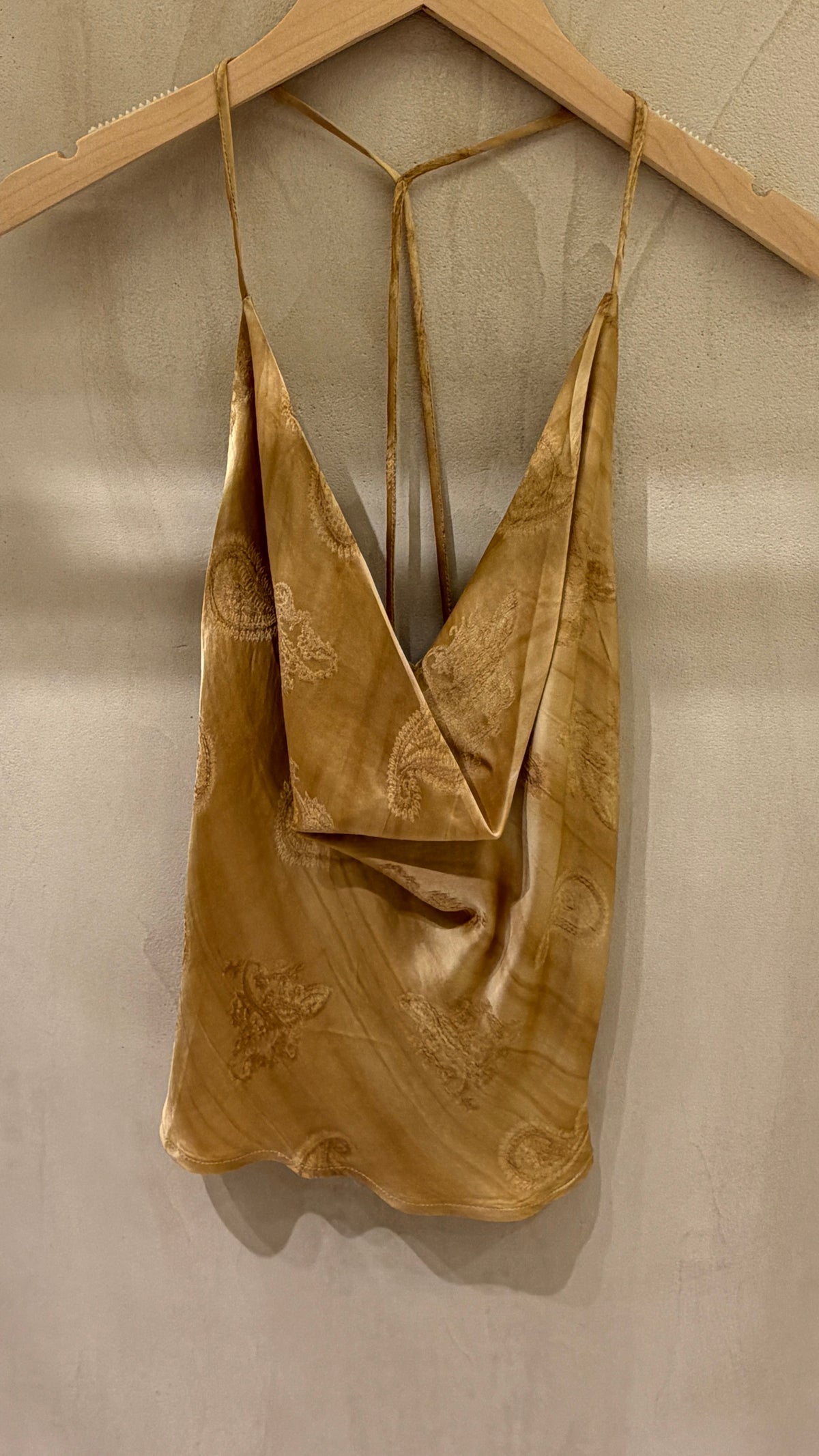 Odélie | khaki printed top